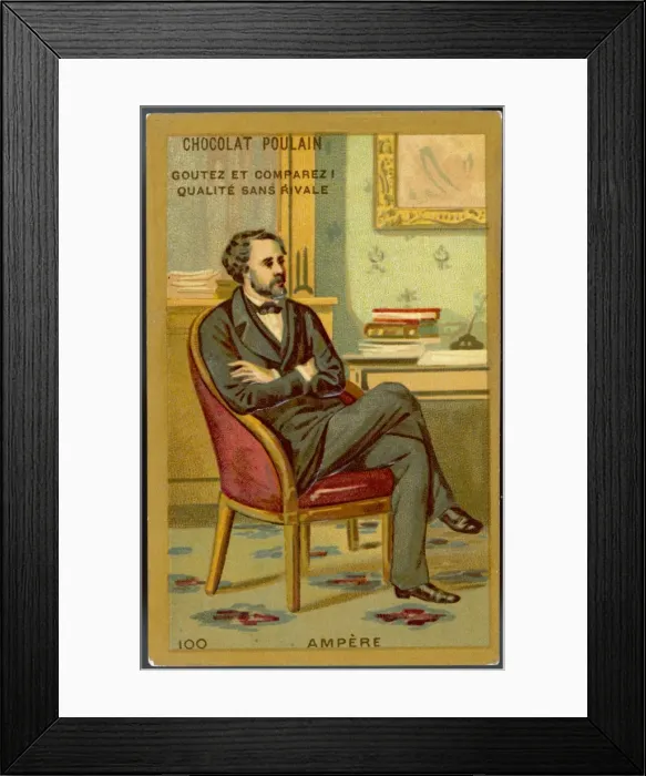Framed Print : AMPERE (1775 - 1836) Framed Print : AMPERE (1775 - 1836)