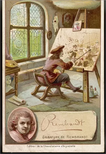 Rembrandt  /  Anon Card