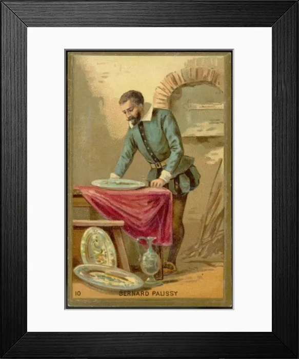 Framed Print : Palissy / Trade Card Framed Print : Palissy / Trade Card