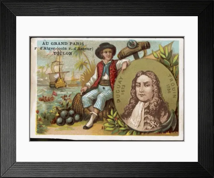 Framed Print : Rene Duguay-Trouin Framed Print : Rene Duguay-Trouin