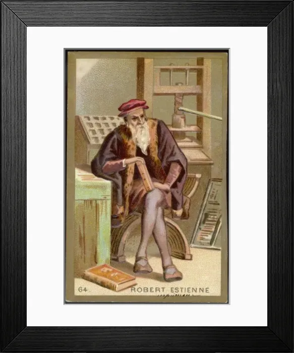 Framed Print : Robert Estienne Framed Print : Robert Estienne