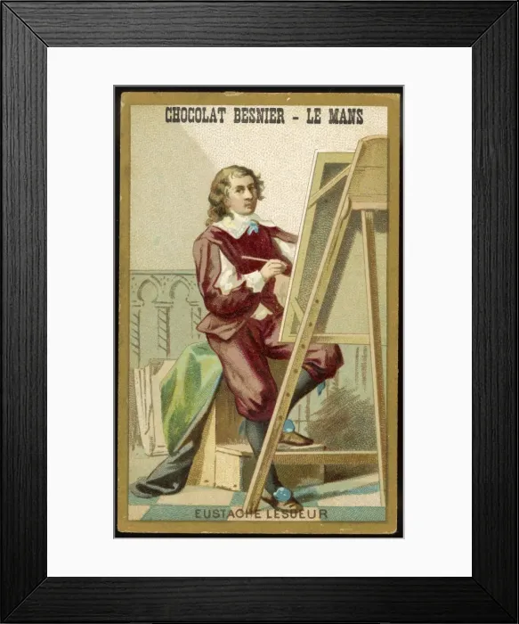 Framed Print : Eustache Le Sueur 17C Framed Print : Eustache Le Sueur 17C