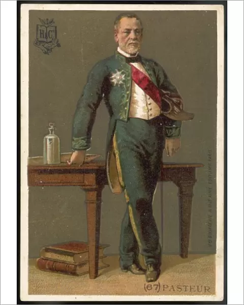 Louis Pasteur  /  Anon Card