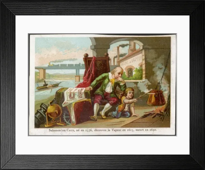 Framed Print : Salomon De Caus Framed Print : Salomon De Caus