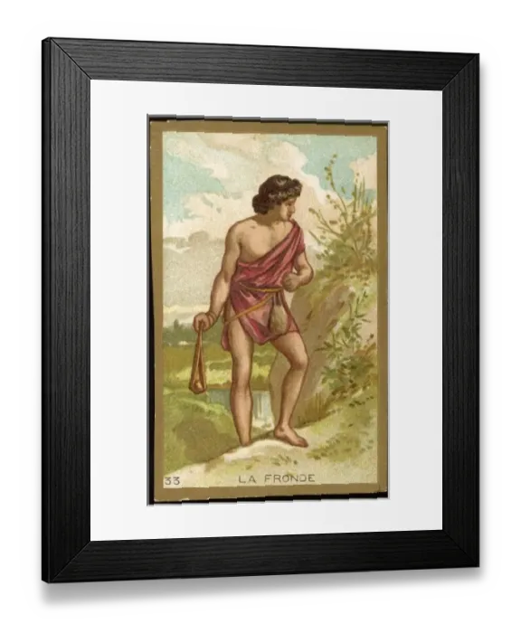 Framed Print : First Sling