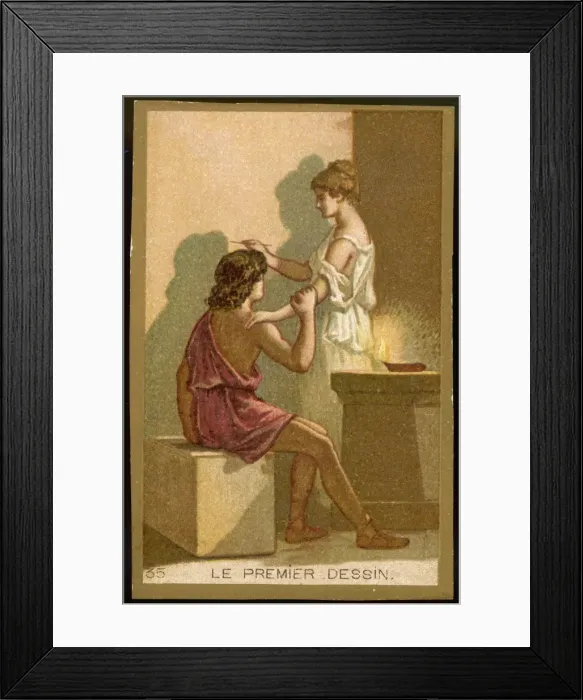 Framed Print : First Drawing Framed Print : First Drawing