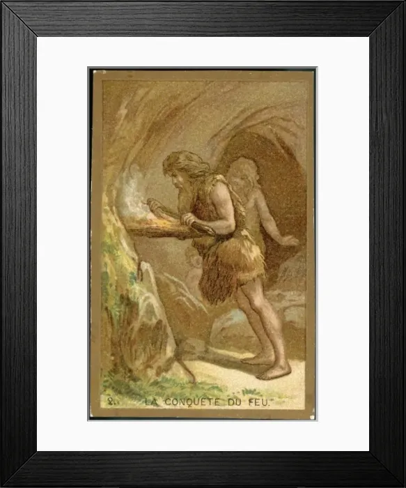 Framed Print : FIRST FIRE Framed Print : FIRST FIRE
