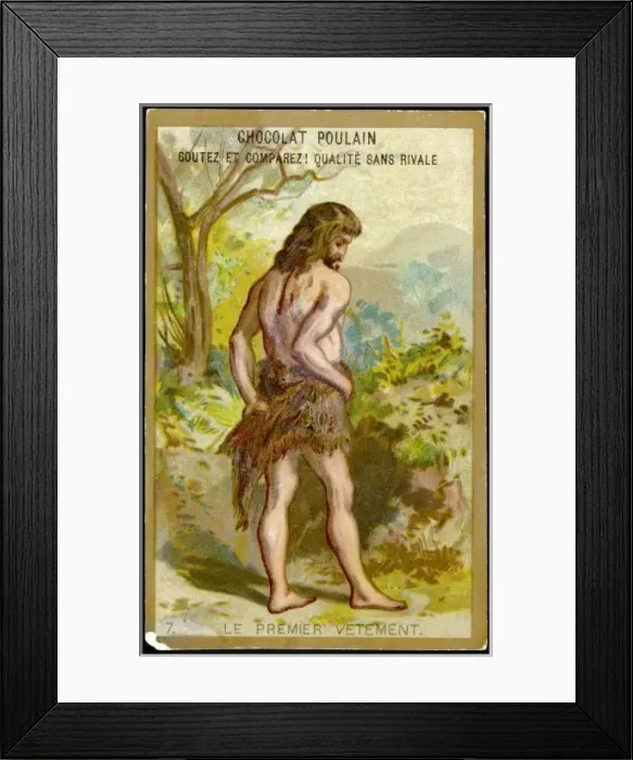 Framed Print : First Clothing Framed Print : First Clothing