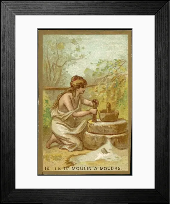 Framed Print : First Grinding Mill Framed Print : First Grinding Mill