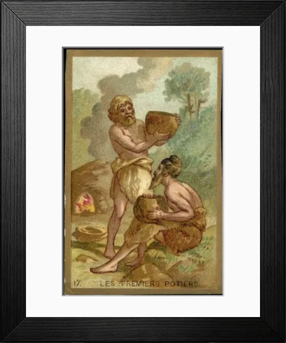 Framed Print : First Pottery Framed Print : First Pottery
