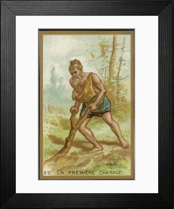 Framed Print : First Plough Framed Print : First Plough