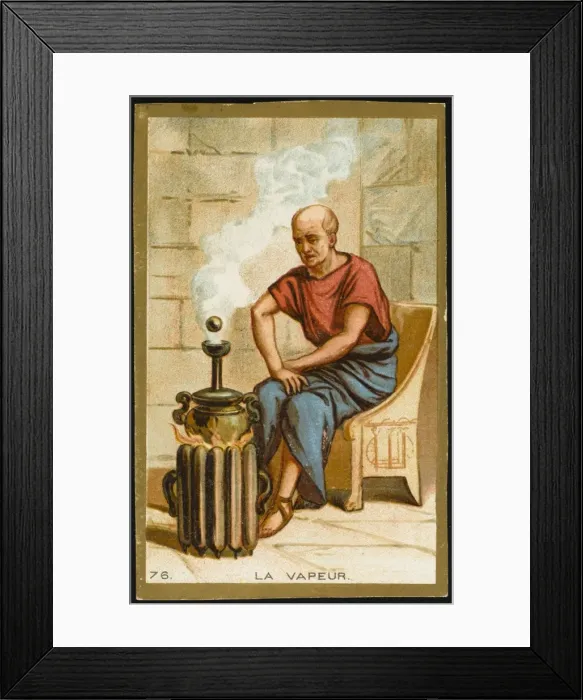 Framed Print : First Use of Steam Framed Print : First Use of Steam