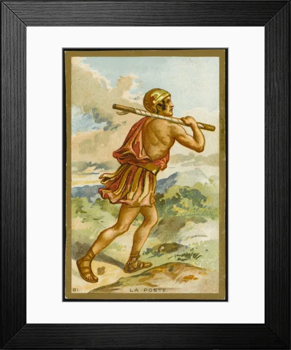 Framed Print : First Postal Service Framed Print : First Postal Service