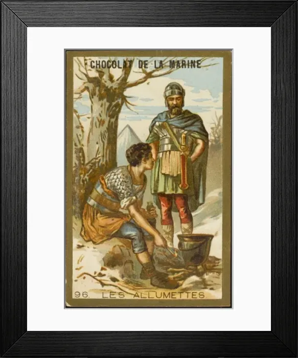 Framed Print : First Matches Framed Print : First Matches