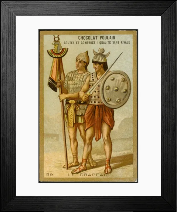 Framed Print : First Flags Framed Print : First Flags