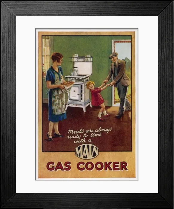Framed Print : Main Gas Cooker Framed Print : Main Gas Cooker