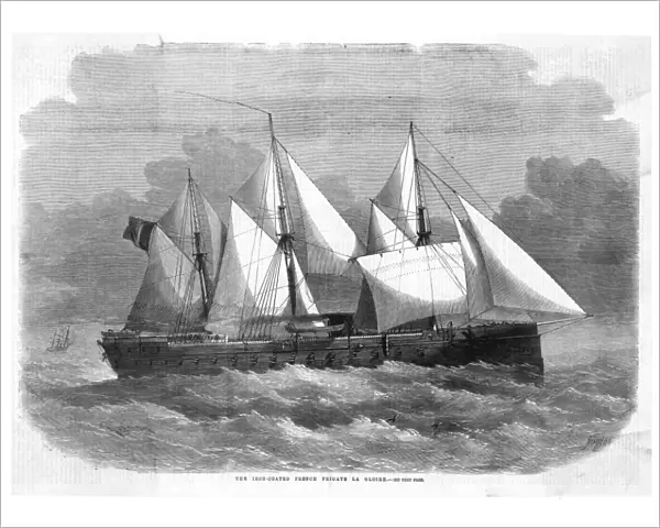 GLOIRE. French ironclad frigate