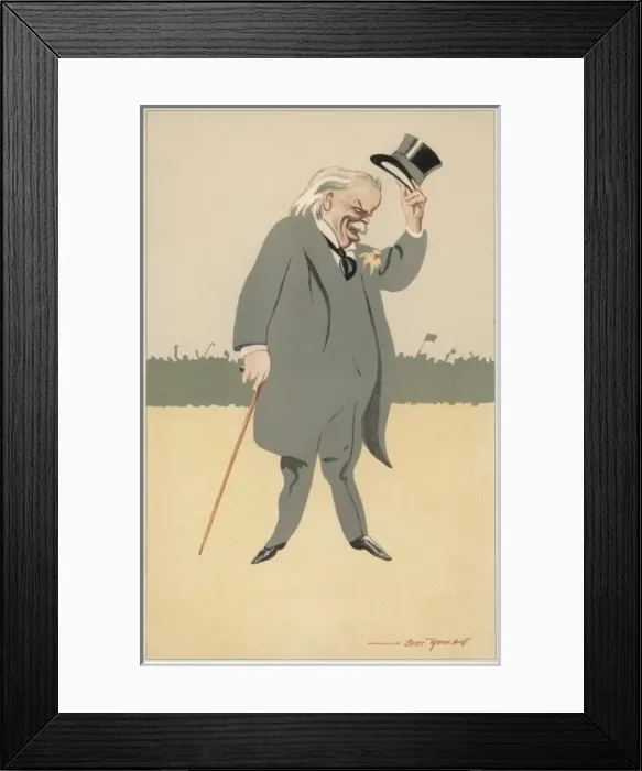 Framed Print : Lloyd George / The World Framed Print : Lloyd George / The World