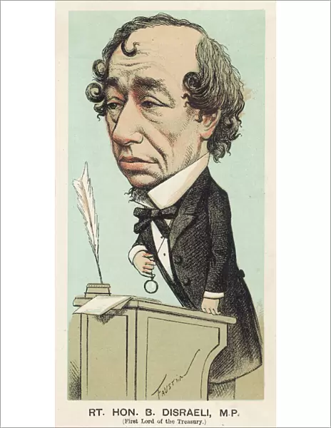 Benjamin Disraeli  /  Sketch