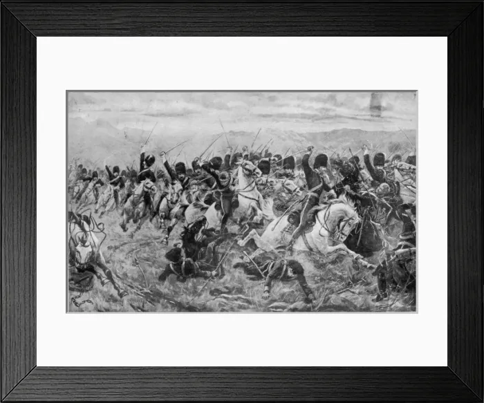 Framed Print : Balaclava / Heavy Brig Framed Print : Balaclava / Heavy Brig