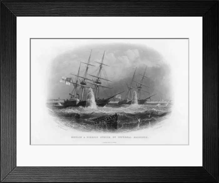 Framed Print : Crimea / Russian Mines Framed Print : Crimea / Russian Mines