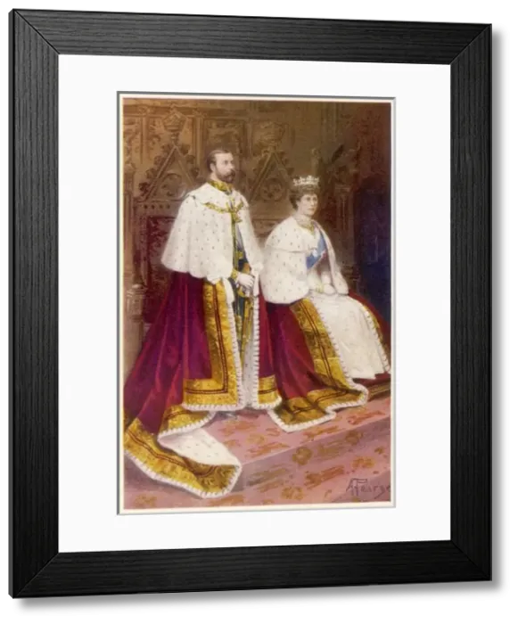 Framed Print : George V / Pearse / Mary Framed Print : George V / Pearse / Mary