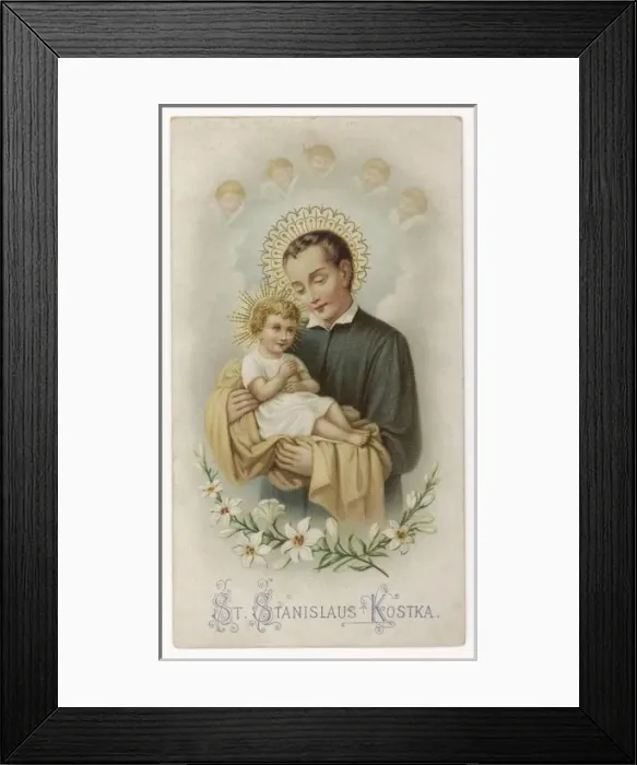 Framed Print : Stanislas Kostka Framed Print : Stanislas Kostka