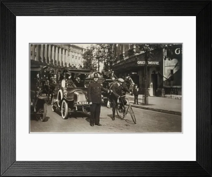 Framed Print : Traffic Policeman Framed Print : Traffic Policeman