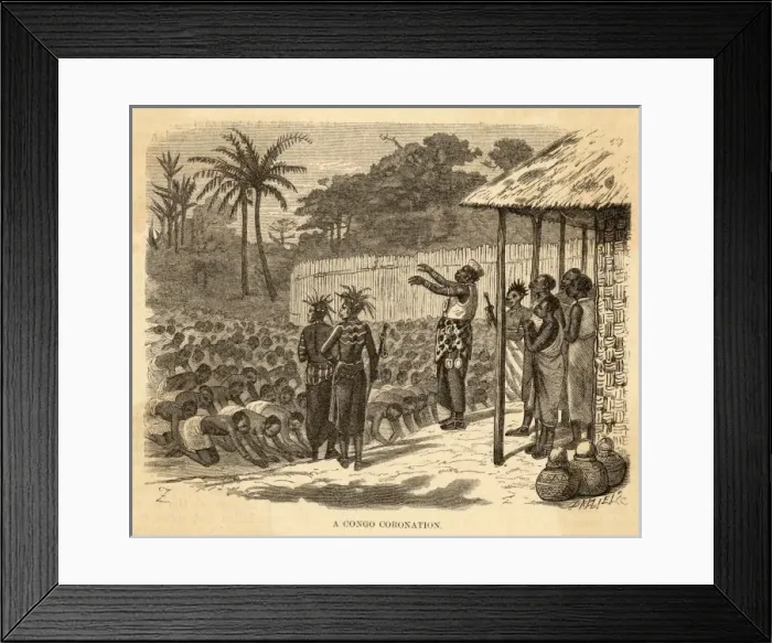 Framed Print : Coronations / Congo Framed Print : Coronations / Congo