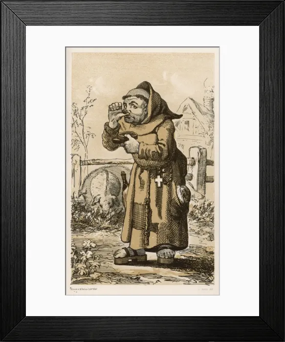 Framed Print : Franciscan Monk Framed Print : Franciscan Monk