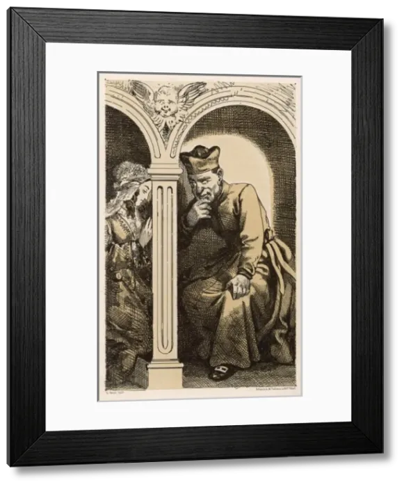 Framed Print : Jesuit Priest Framed Print : Jesuit Priest