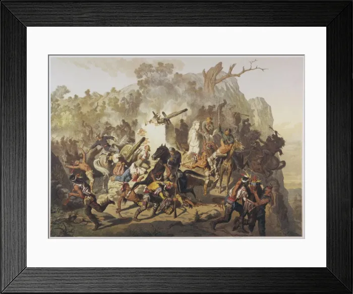 Framed Print : Modoc Forced to Move Framed Print : Modoc Forced to Move