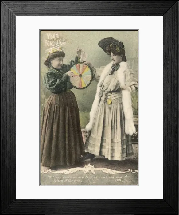 Framed Print : Wheel of Fortune / Card Framed Print : Wheel of Fortune / Card