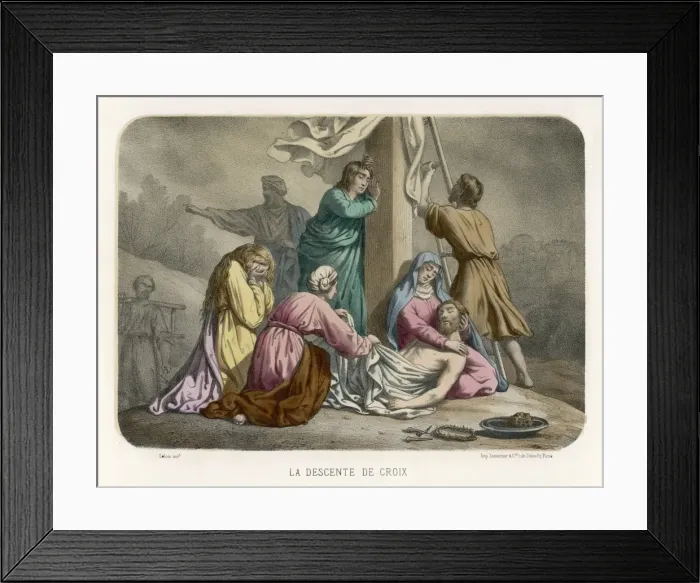 Framed Print : Descent from the Cross Framed Print : Descent from the Cross