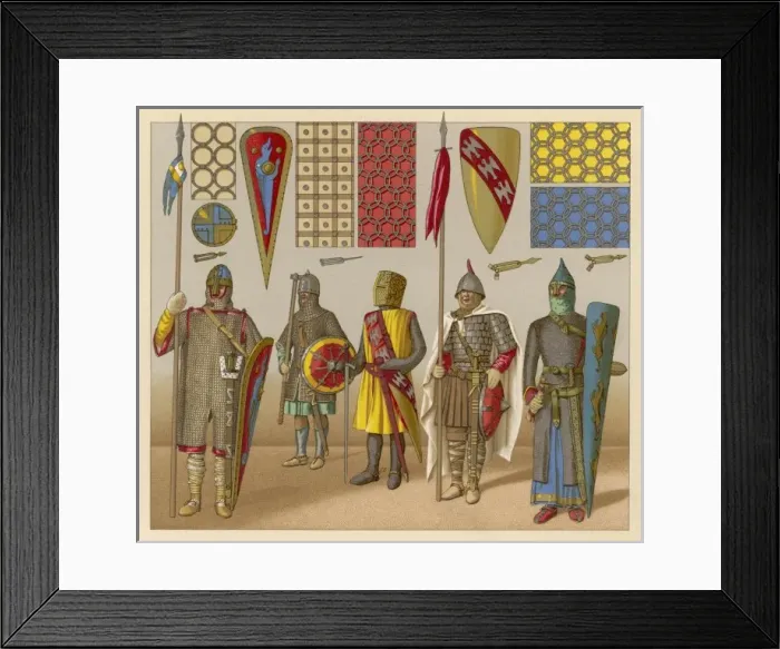 Framed Print : Men in Armour Framed Print : Men in Armour