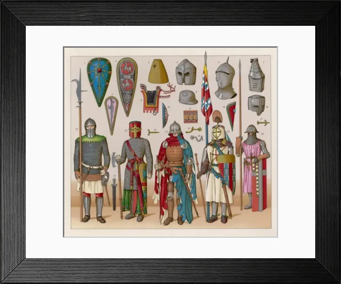 Framed Print : 5 Men in Armour Framed Print : 5 Men in Armour