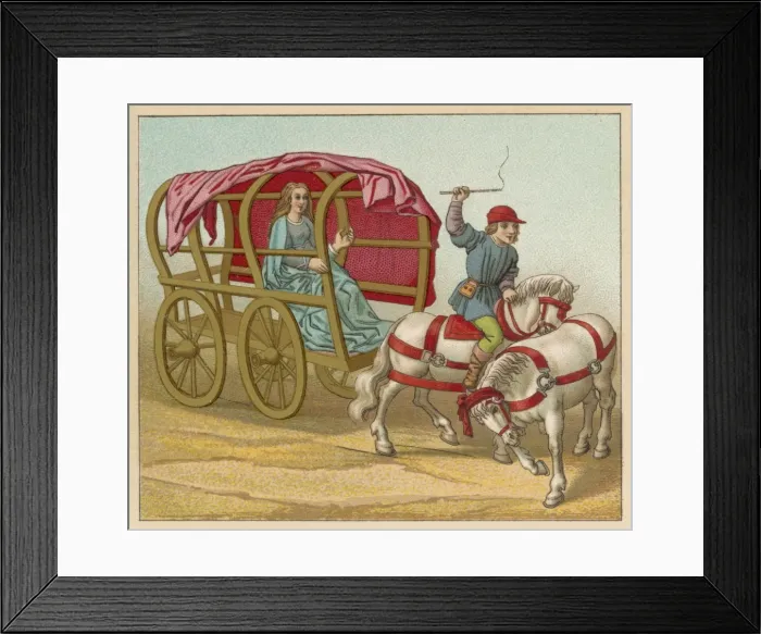 Framed Print : 15th Century Carriage 2 Framed Print : 15th Century Carriage 2