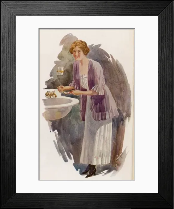Framed Print : About to Clean Teeth Framed Print : About to Clean Teeth