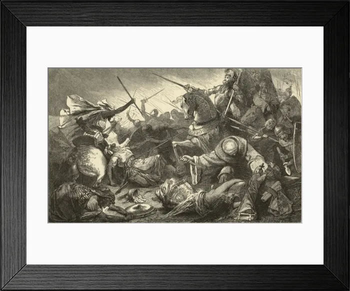 Framed Print : Spain / Defeats Moors / 1212 Framed Print : Spain / Defeats Moors / 1212