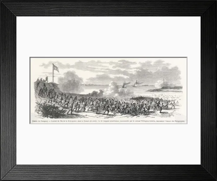 Framed Print : Battle of Redempcion Framed Print : Battle of Redempcion