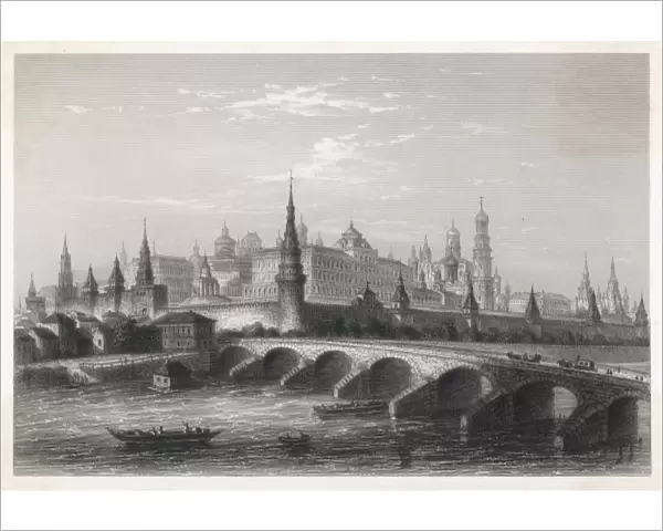 Kremlin River Moskva