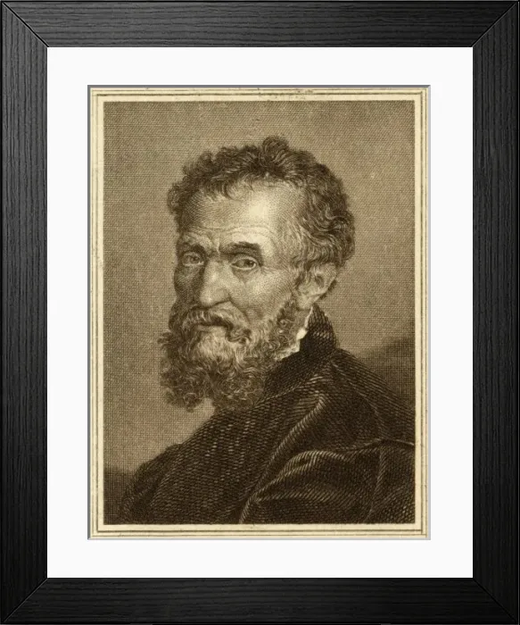 Framed Print : Michelangelo - 5 Framed Print : Michelangelo - 5