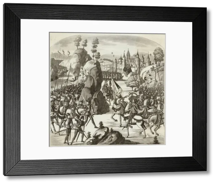 Framed Print : NEVILLEs CROSS / 1346 Framed Print : NEVILLEs CROSS / 1346