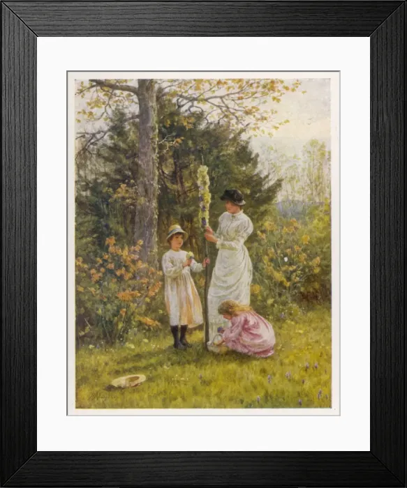 Framed Print : Small Maypole Framed Print : Small Maypole