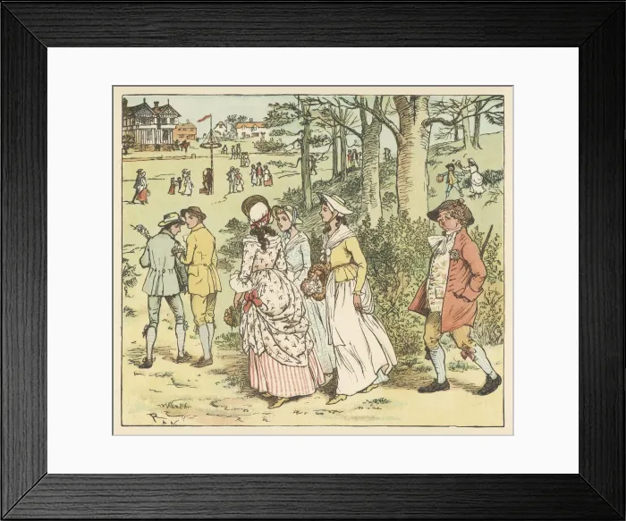 Framed Print : Going to the Maypole Framed Print : Going to the Maypole