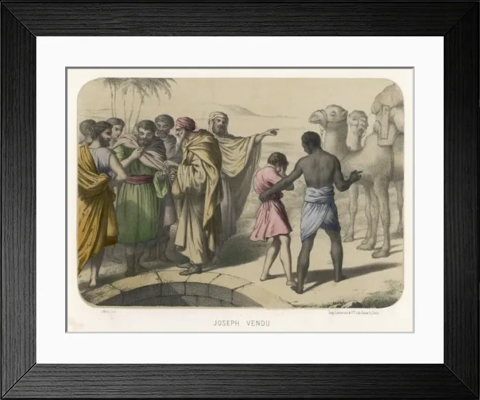 Framed Print : Joseph Sold Framed Print : Joseph Sold