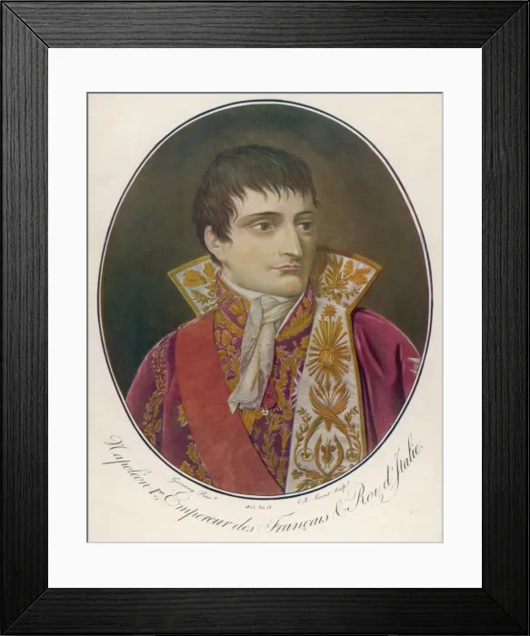 Framed Print : Napoleon I / Garnerey Framed Print : Napoleon I / Garnerey