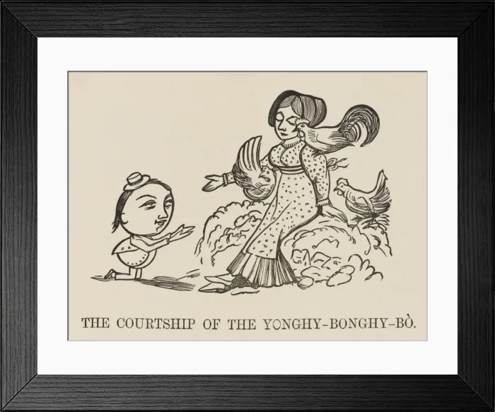 Framed Print : Lear / Yonghy-Bonghy-Bo / Framed Print : Lear / Yonghy-Bonghy-Bo /