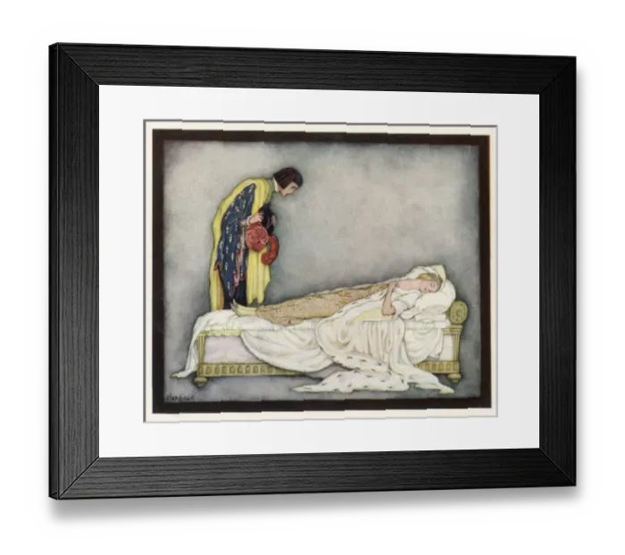 Framed Print : Sleeping B / J. Harbour Framed Print : Sleeping B / J. Harbour