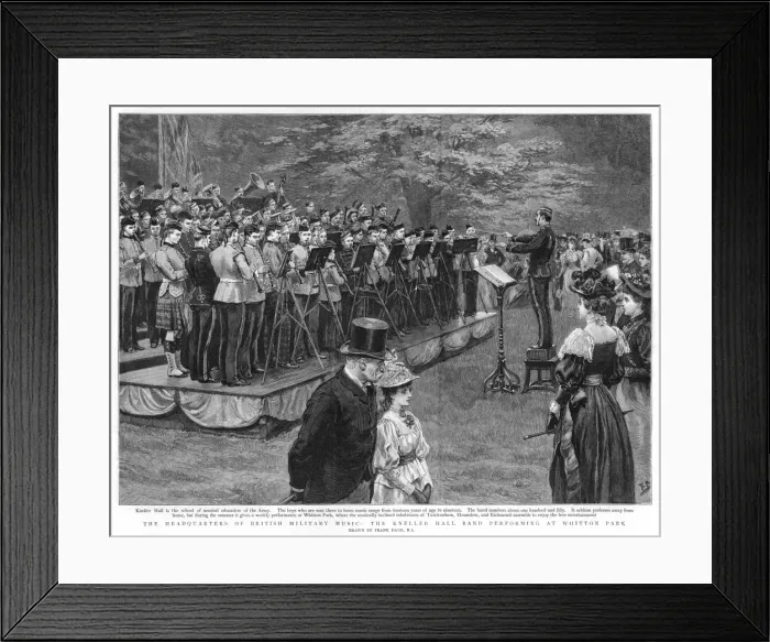 Framed Print : Kneller Hall Band Framed Print : Kneller Hall Band